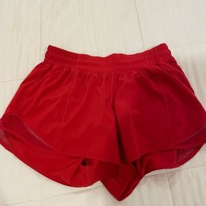 Red hotty hot shorts